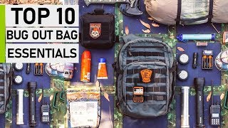 Top 10 Bug Out Bag Essentials You Should Have 