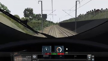 Full Emergency Brake Test on Class 374 Eurostar E320