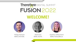 Therefore™ Fusion 2022 - EMEA