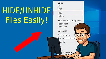How to Add ‘Hide/Unhide’ Option to Windows Right-Click Menu For Any File