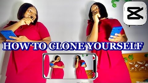How To FILM & EDIT CONVERSATIONS WITH YOURSELF using MOBILE PHONE // How To Clone yourself in videos