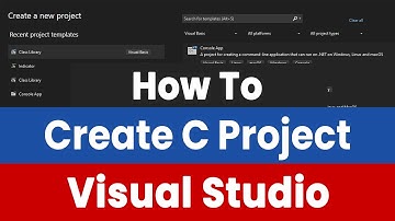 How to Create and Run a C Project in Visual Studio | Beginner