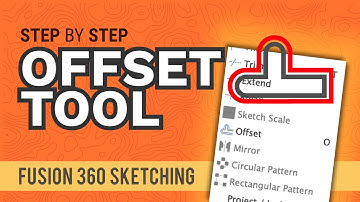 How to Offset Sketch Geometry in Fusion 360