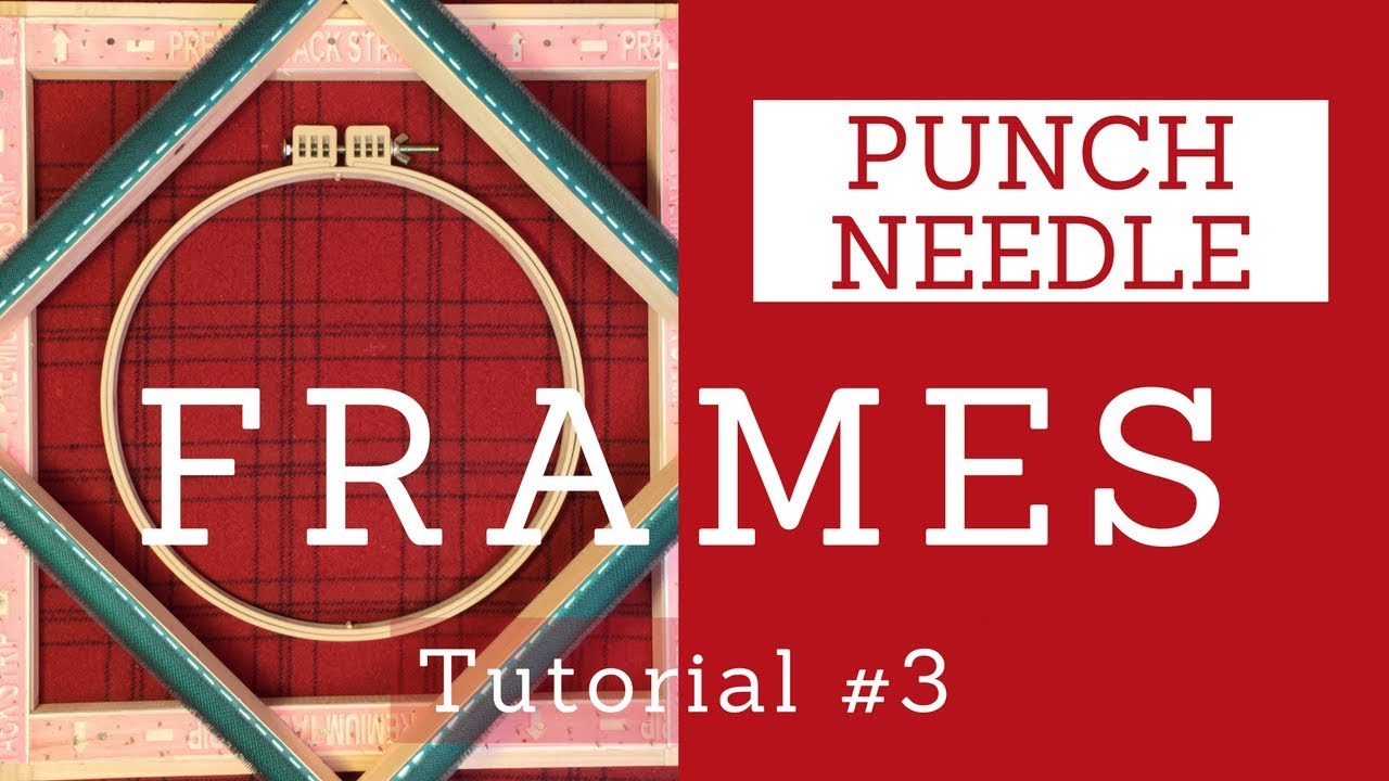 HOW TO make a GRIPPER STRIP FRAME for punch needle 