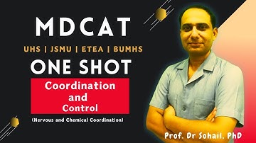 MDCAT | One Shot on Coordination and Control by Dr Sohail
