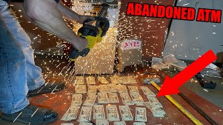 We Broke Open an Abandoned ATM Machine and Hit The Jackpot Of A Lifetime! (FOUND THOUSANDS OF $$)