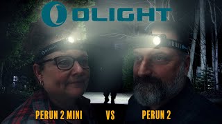 Olight - Perun 2 Mini vs Perun 2 - Headlamp/Flashlight Review