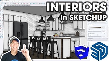 Interior Modeling in SketchUp - the COMPLETE PROCESS!