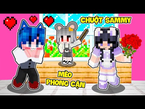 PHONG CẬN CÓ BẠN GÁI MỚI VÀ BÉ CHUỘT SAMMY ĐÁNG GHÉT PHÁ ĐÁM TRONG MINECRAFT