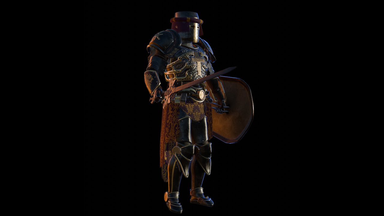 Sacred Knight 3D Model Presentation