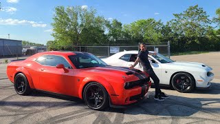 TAKING DELIVERY OF A HELLCAT AND THE RAREST WIDEBODY SUPERSTOCK IN THE WORLD