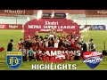 Nepal super league final highlights  dhangadhi fc 01 kathmandu rayzrs