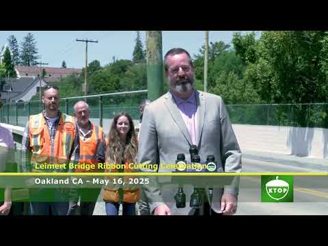 Leimert Bridge Ribbon Cutting