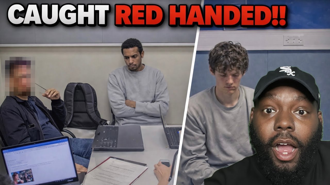 Американец отреагировал на 26 минут видео, на котором британская полиция задерживает хищников с п...