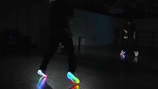 led shoes take to the dance floor