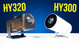 Projetor HY300 vs HY320! ficou muito MELHOR? Comparativo