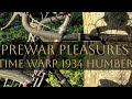 Prewar Time warp! 1934 Humber Sports vintage 3-speed bicycle. First ride. Walkaround. Patina! 