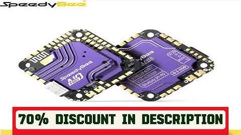 A must-have product! SpeedyBee F405 AIO 40A 25.5x25.5 Flight Controller with ICM-42688 Gyro New SP