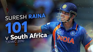 Suresh Raina&#39;s brilliant hundred | T20WC 2010