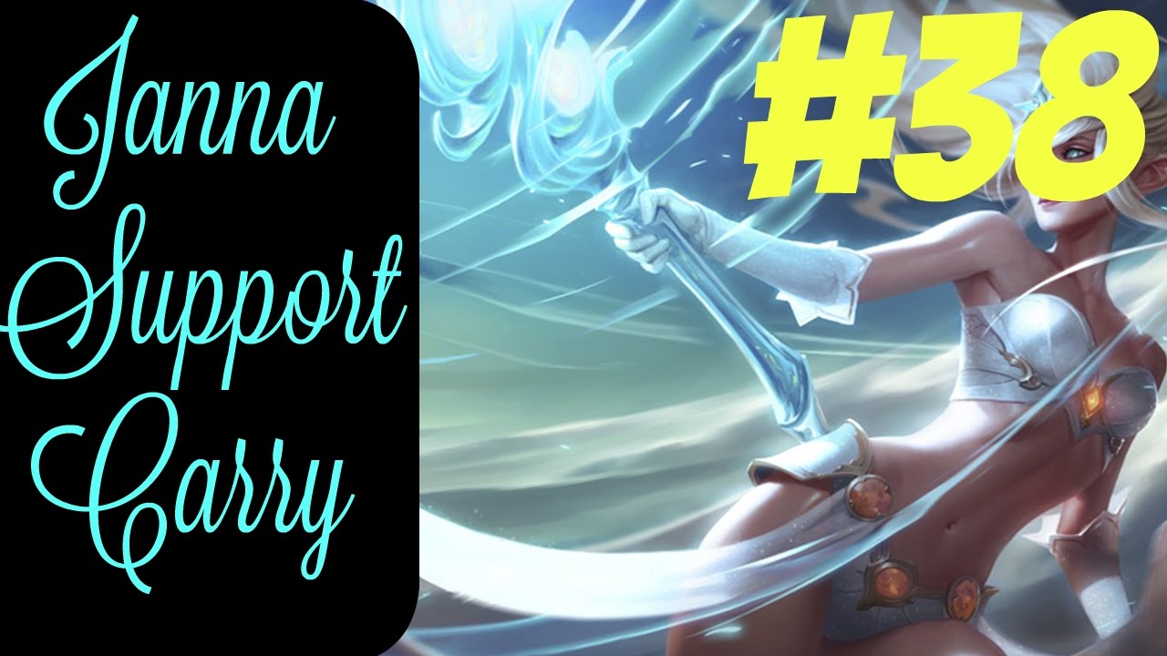 lets play a little game How to Carry as Janna #38 -- Only Support to Diamond Series -- League of Legends
