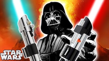 How Darth Vader Built His Lightsaber to Look Like Anakin