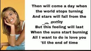 Britney Spears - I'll Never Stop Loving You ( Karaoke )