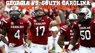 EVERY POINT SCORED (Georgia vs. South Carolina 2014)
