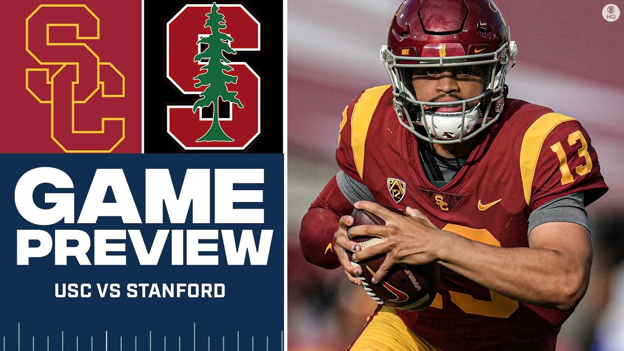 College Football Week 2 No. 10 USC at Stanford FULL GAME PREVIEW I CBS