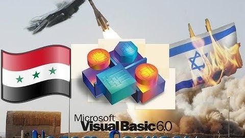 أسهل كورس برمجه | فيجوال بيسك 6 | عرض صور للطائره اف 16 | الدرس 03