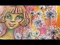 ❤️ Mixed Media Journal Page &amp; VIDEO HOP for #ArtsySecondSunday – Theme: Dandelions