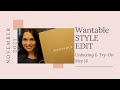 Wantable STYLE EDIT Unboxing & Try On - BEST BOX EVER! - November 2021 - Size 14