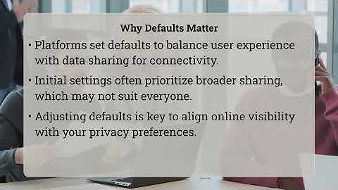 Where Can I Find My Default Privacy Settings?