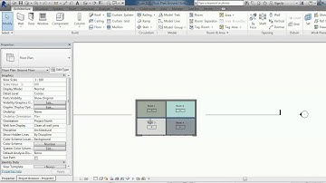 Color Scheme in floor plan and elevation plan