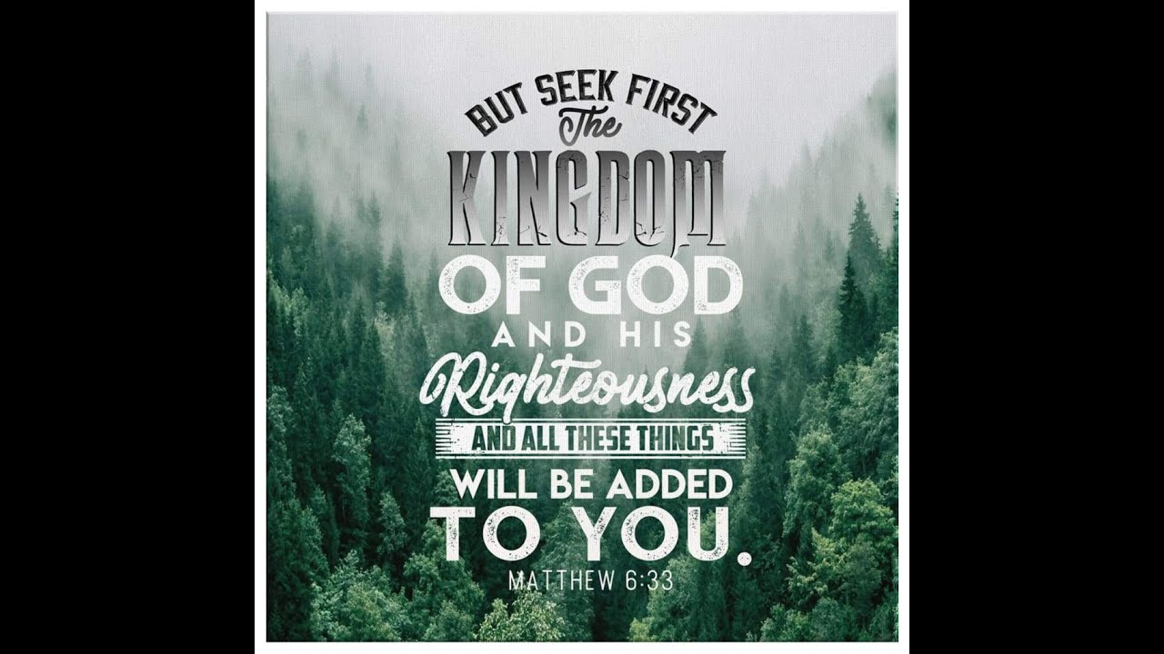 Matthew 5 And 6 Kjv