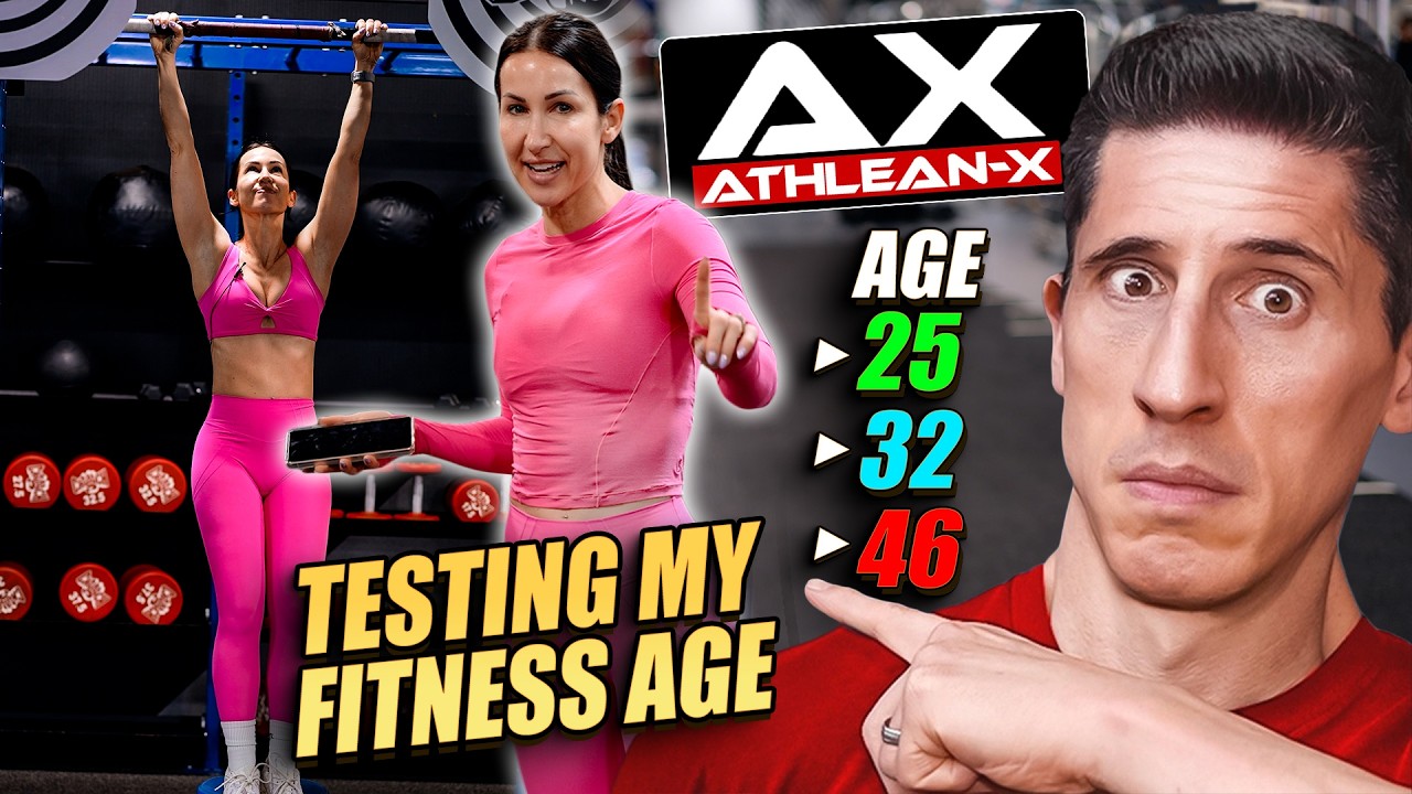 Testing My Fitness Age - Athlean X Fitness Challenge - YouTube