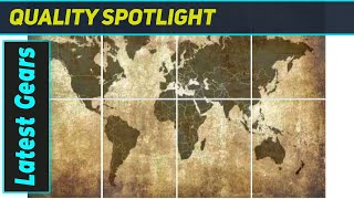 Transform Your Space! Best World Map Art Acoustic Panels