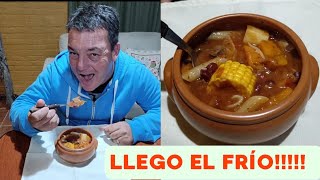 ASI RESISTEN AL FRIO LOS URUGUAYOS- GUISO DE POROTOS. celebramos el primero de mayo