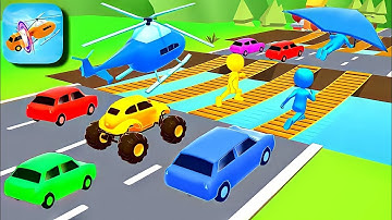 Shape shifting #1 Games All Levels Gameplay Android IOS, Walkthrough Mobile Stick Run