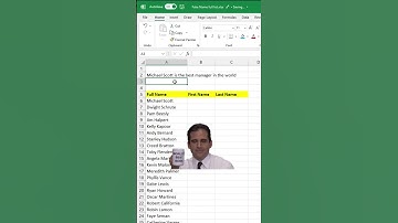 split function in Excel #video #excel #computerknowledge #computer #viralreels #viralvideo #tranding