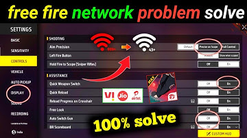 free fire network problem solve | free fire network problem jio sim | ff network problem