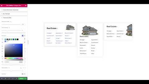 Category Box- Choose Taxonomies and Taxonomies style, Theme Shortcodes - Lisfinity