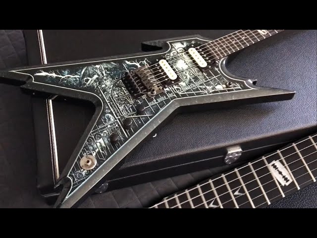 Dean Dime Razorback “Cemetery Gates” Guitar | Dimebag Darrell