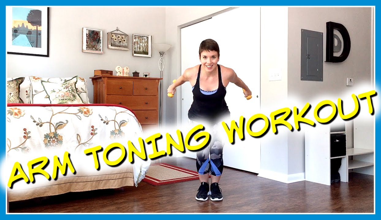 Arm Toning Workout - HIIT sandwich - 10 Minute Workout Video - YouTube