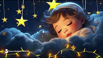 Rock a bye baby lullaby for babies to go to sleep 💙 Soft and relaxing baby sleep music #844