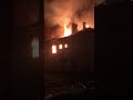 Ночной пожар в Любани 2