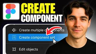 How To Create Component Set In Figma (Tutorial 2026)