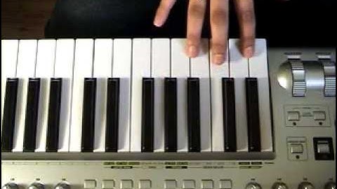 Atari 2600 Controlled / Played with MIDI Keyboard