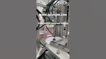 Automatic Luxury Paper Tube Curling+Gluing+Disc Loading Machine#papertubemachine #papertubepackage