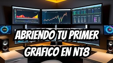 Aprende a  Abrir y Utilizar Gráficos + Herramientas en Ninja trader 8. Tutorial Completo