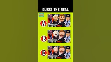 Guess The Real SML Character In The Photo | Jeffy, Mr. Goodman, Junior #shorts #jeffy